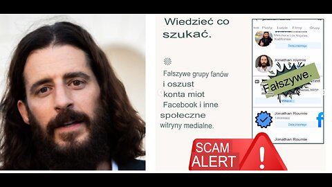 Jonathan Roumie przygotował dla swoich fanów poradnik, jak nie dać się oszukać w Internecie