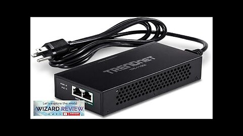 TRENDnet Gigabit PoE++ Injector Convert A Non-PoE Port To A PoE++ Gigabit Review