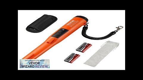 VEVOR Metal Detector Pinpointer IP68 Waterproof Handheld Detector Wand Probe Review