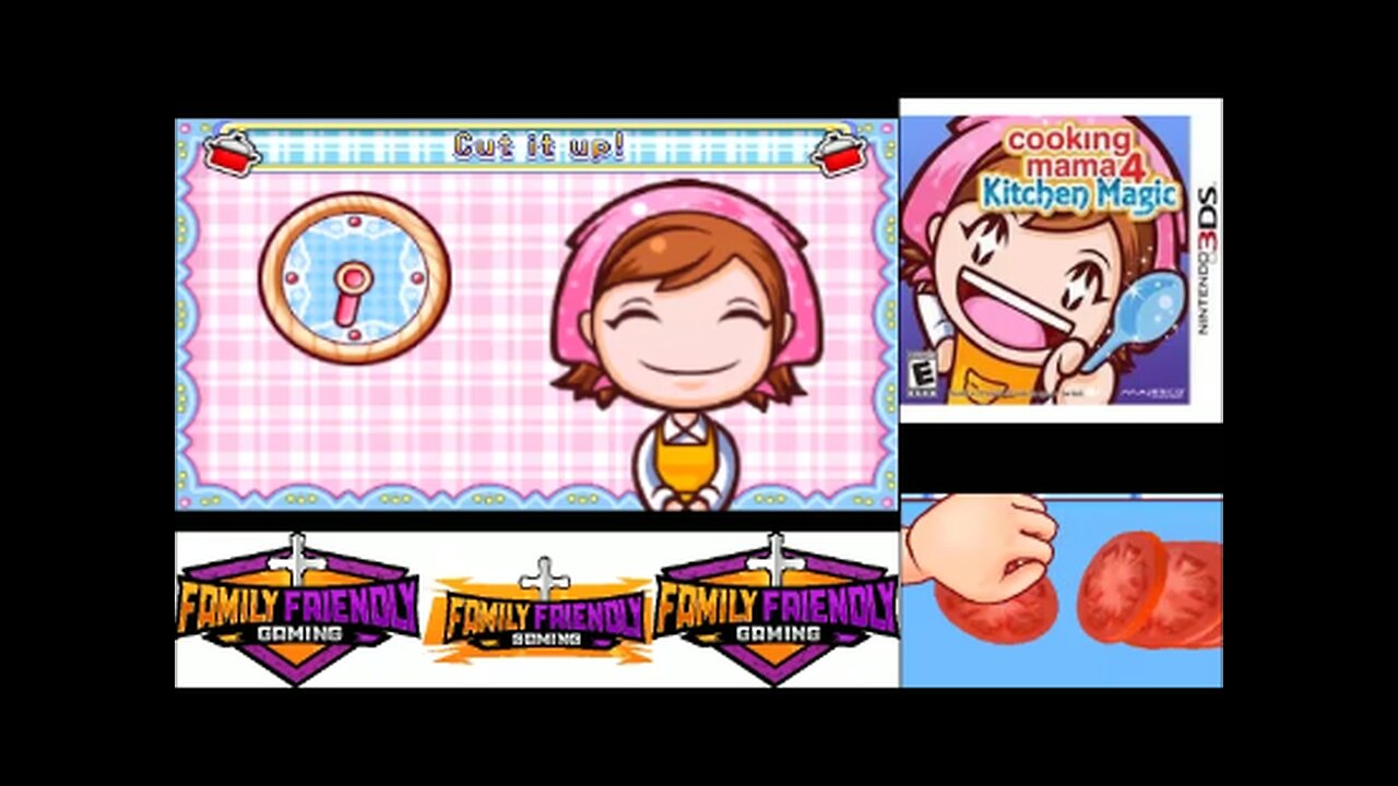 Cooking Mama 4 Kitchen Magic 3DS Sandwich