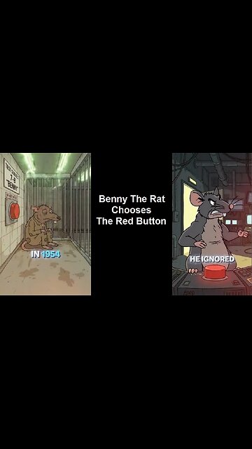 Benny The Rat Chooses The Red Button