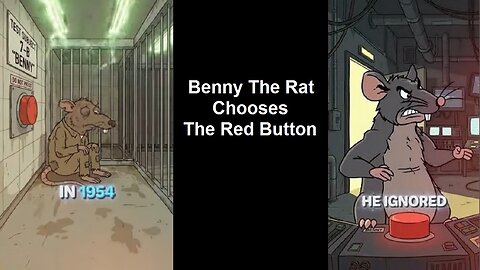 Benny The Rat Chooses The Red Button
