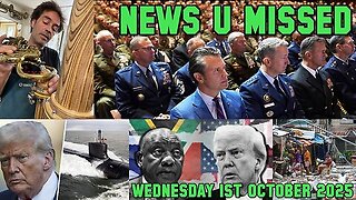 NEWS U MISSED WITH PAUL BROOKER & DREW DEMI WEDNESDAY 1ST OCTOBER 2025
