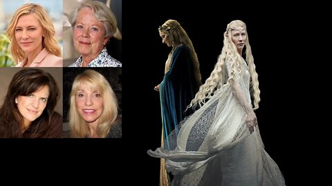 Animated Voice Comparison- Galadriel (Lord of the Rings)