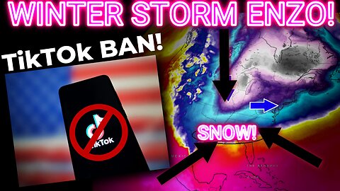 🚨TikTok BANNED in United States! - WINTER Storm ENZO INCOMING!