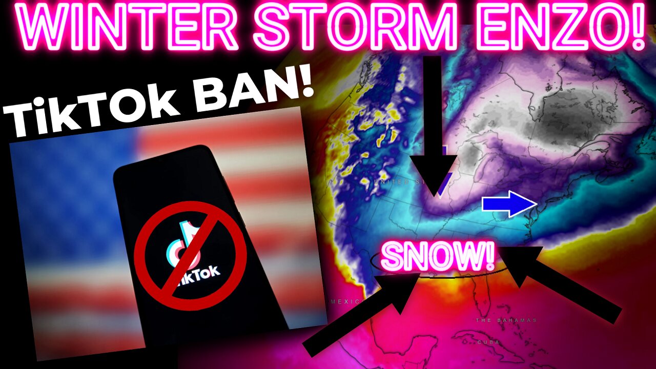🚨TikTok BANNED in United States! - WINTER Storm ENZO INCOMING!