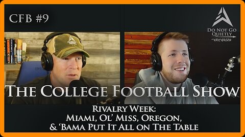 Rivalry Week: Oregon, 'Ol Miss, Alabama, & Miami Put It All On The Table