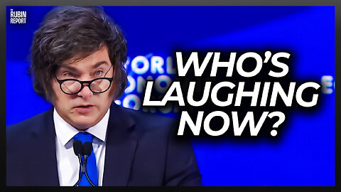 Listen to WEF Crowd Gasp When Javier Milei Says What No Other Politician Will Admit