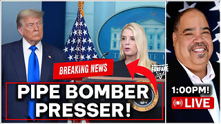 LIVE BREAKING NEWS: Pam Bondi And Kash Patel Hold DC Pipe Bomber Arrest Press Conference