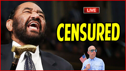 🔴 AL GREEN CENSURED for Angry Outburst During Trump's Speech!