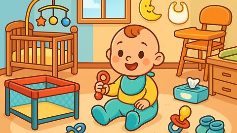 Baby Things I See – Learn Baby Object Names in English | English 2025