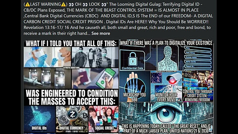 THE Great Reset AKA AGENDA 2030 ,DIGITAL ID PRISON