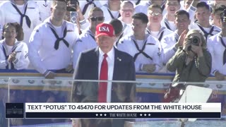 President Trump Delivers Remarks at Navy 250 Celebration