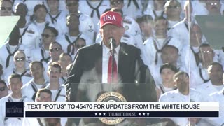 President Trump Delivers Remarks at Navy 250 Celebration