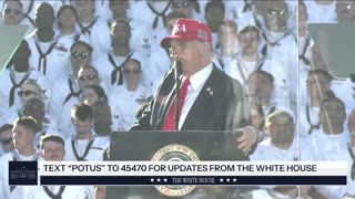 President Trump Delivers Remarks at Navy 250 Celebration