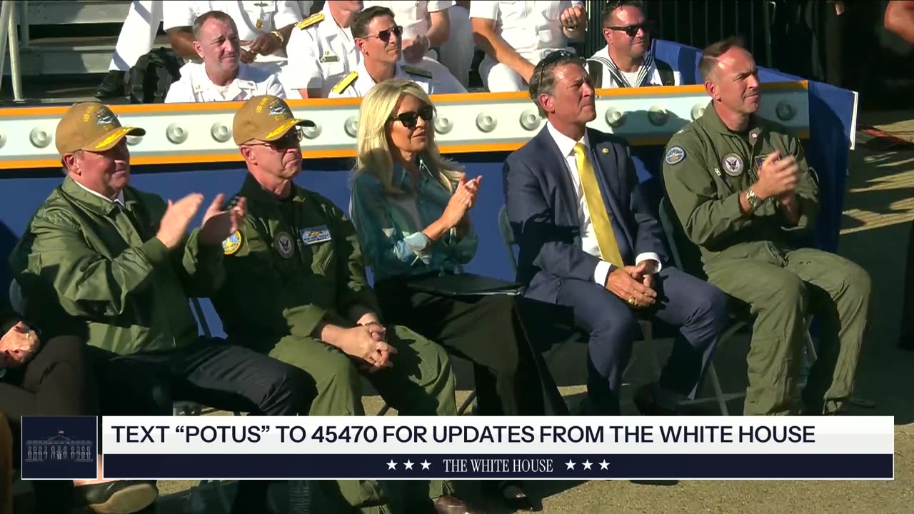 President Trump Delivers Remarks at Navy 250 Celebration