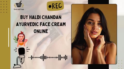 Buy Haldi Chandan Ayurvedic Face Cream Online| Best Coffee & Vanilla Moisturiser Online