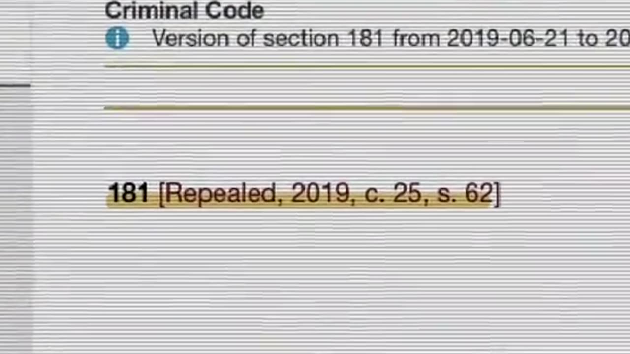 Justin Trudeau Changed The Criminal Code Of Canada To Decriminalize Propaganda.