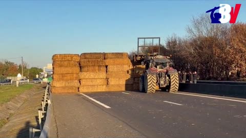 Maintenant ,Les agriculteurs sont énervés .