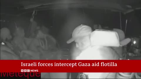 Israeli navy intercepts activist boats carrying aid to Gaza
