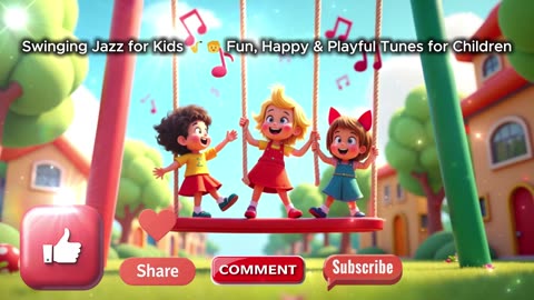 Swinging Jazz for Kids 🎷🧒 | Fun, Happy & Playtime Jazz Music for Children | Little Lamb Studios