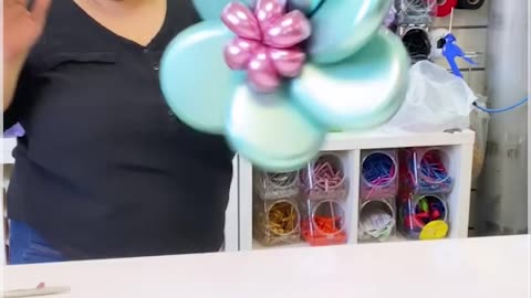 Turn that balloon into a beautiful flower!