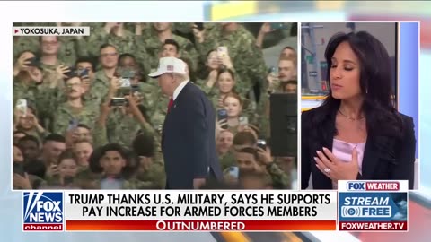 Trump gets RAUCOUS cheers from military with new proposal