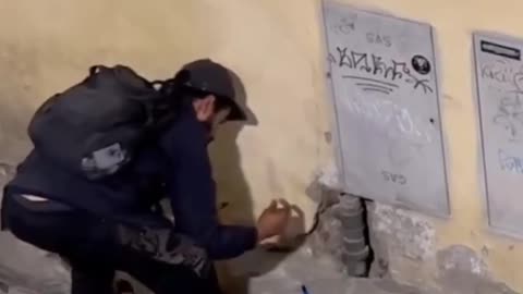The fake asylum seeker with the lighter near the gas pipes in Florence wants...
