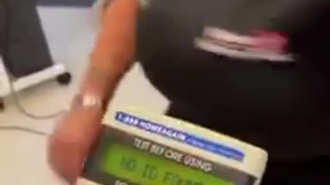 Bluetooth scanner on vaccinated person