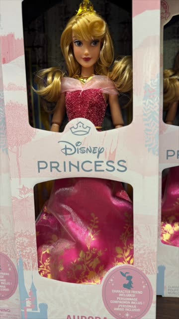 Disney Parks Princess Aurora Doll with a Character Friend #shorts
