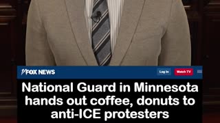 Minnesota National Guard Deployed… to Hand Out Donuts to Protesters