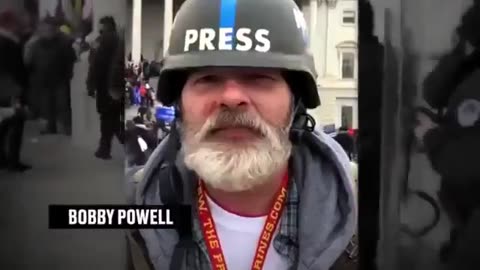 A video of a suspected federal agent entering the Capitol on J6 and blaming,