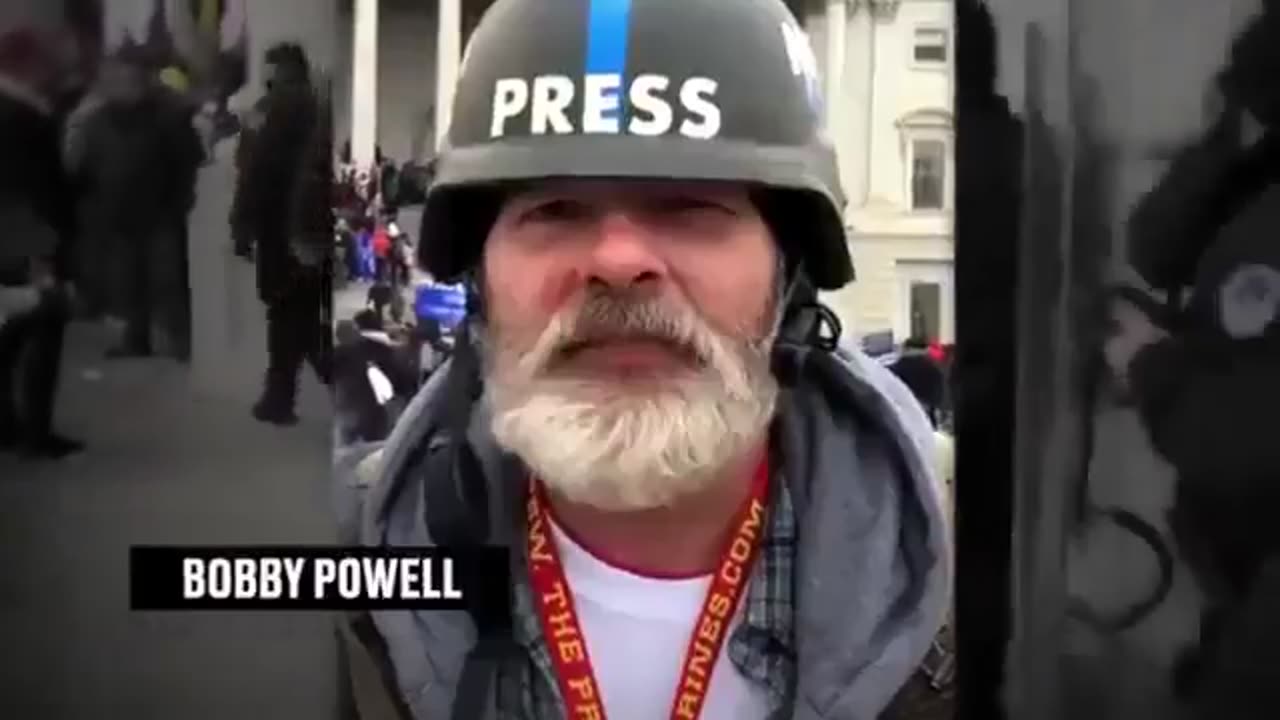 A video of a suspected federal agent entering the Capitol on J6 and blaming,