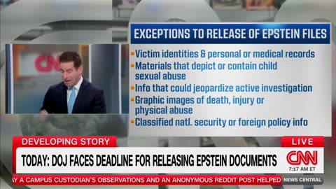 CNN’s Elie Honig Says DOJ Can Withhold Some Information In Epstein Files After Release