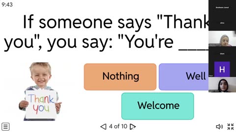 greetings and farewell