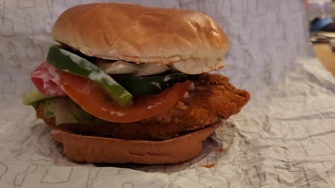 Spicy Chicken Sandwich w/ my own Add-On