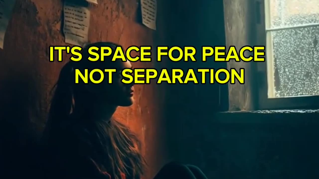 Space heals what pressure breaks. 🔥