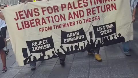 Jews: "ARREST NETANYAHU. STOP THE GENOCIDE."