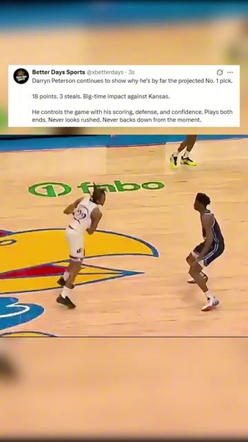 Darryn Peterson Is The Clear Number 1 Pick