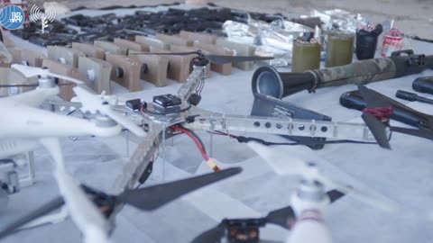 Israelis Show Massive Shipment of Intercepted Iranian Arms Flown into Lebanon by Drones