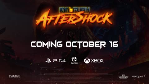 Ion Fury: Aftershock - Consoles Release Date Trailer