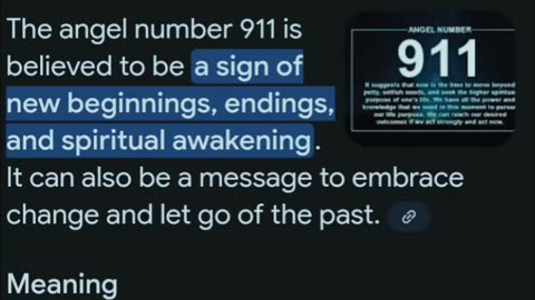 Angel number 911🧿✊🏿👼🏿