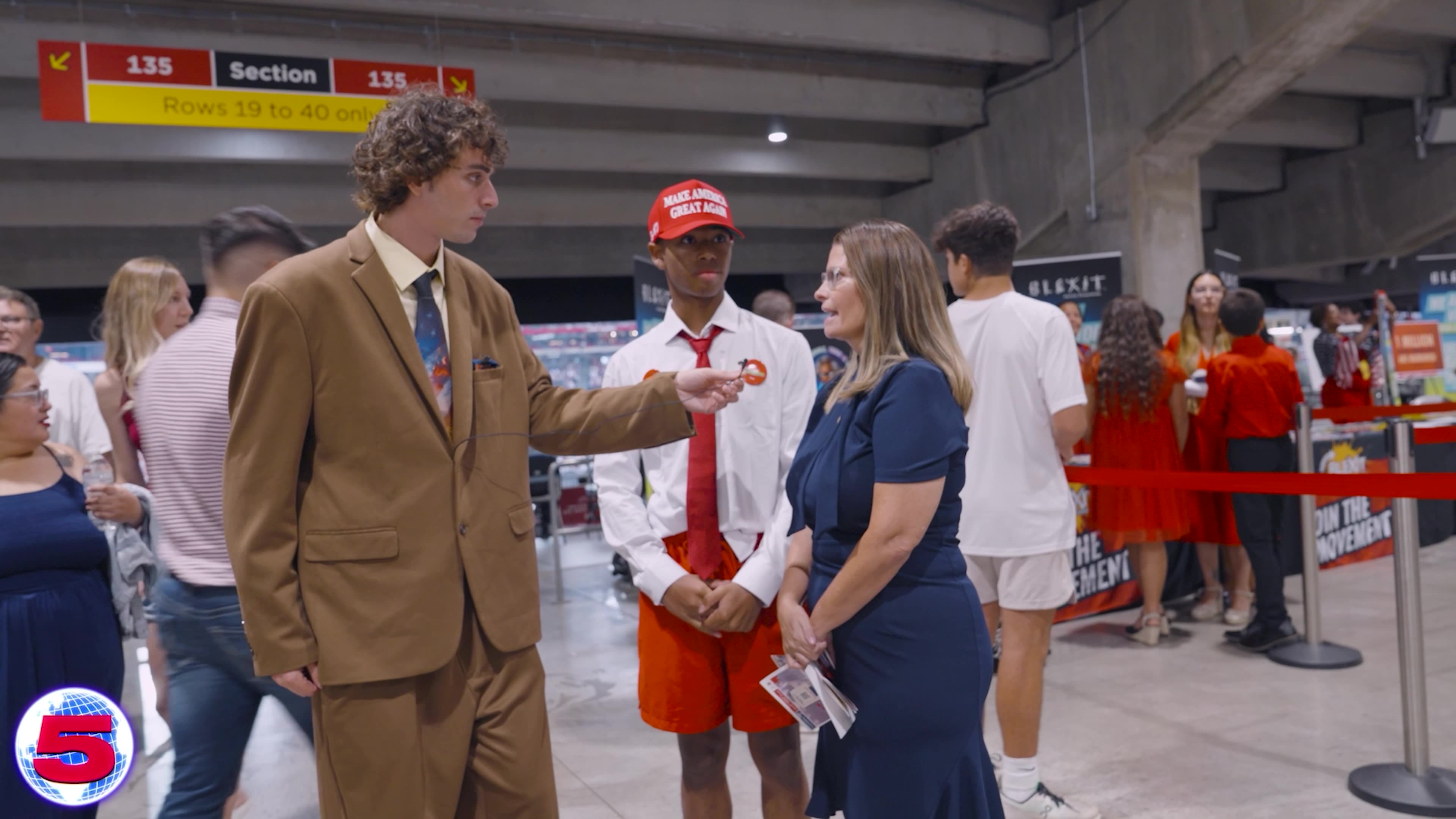 Charlie Kirk Memorial Attendees on the Biggest Threat to America