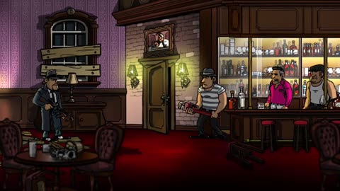 Guns Gore and Cannoli Cutscenes (AVI 1080P)