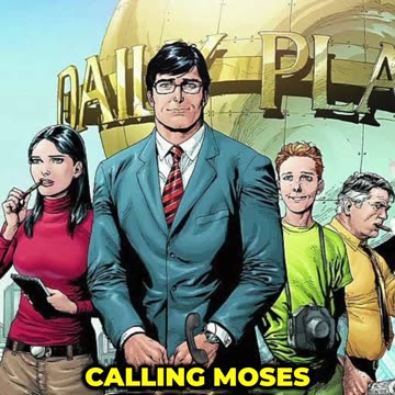 SUPERMANS ORIGIN HAS TIES TO BIBLICAL HEROES! #superman #superhero #shorts #bible #moses #jesus #dc