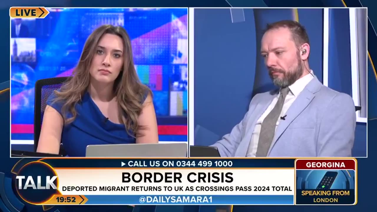 Angry female caller is unhappy with the absolute state of diverse UK