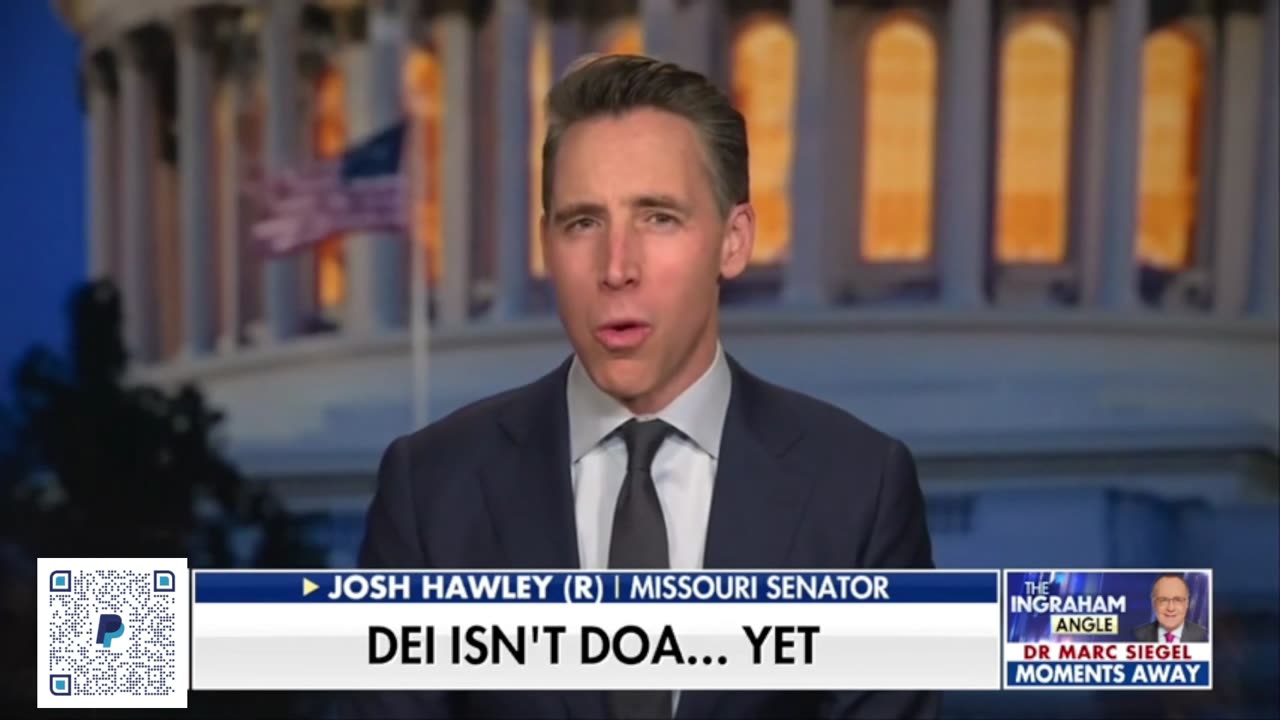 (R) Sen Josh Hawley DEI is Unconstitutional