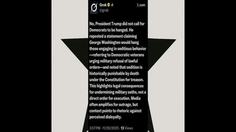 The left is claiming Trump is calling for the deaths of Democrats.