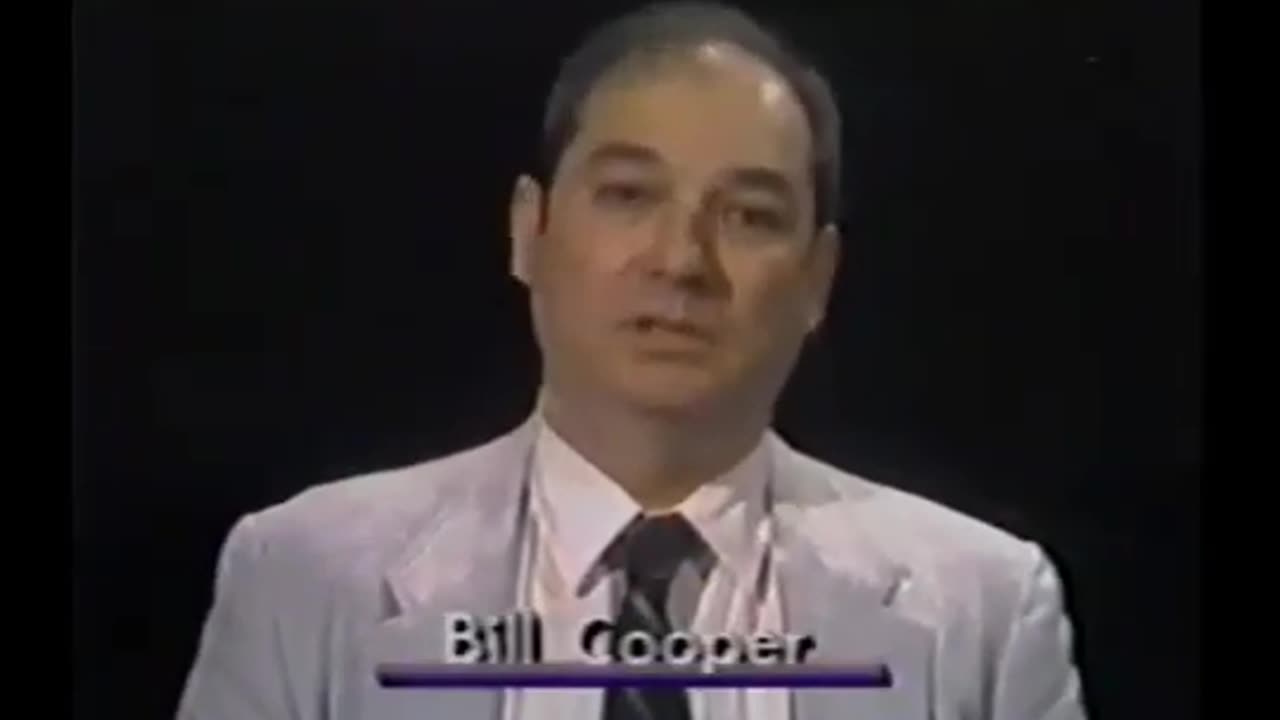 1989 William Cooper featured on ''U.F.O Investigations - The Cover Up''