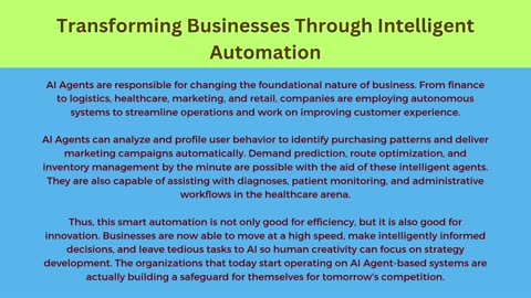 Why AI Agents Are the Building Blocks of the Next Internet Era